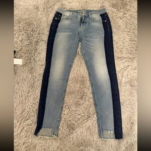 Arizona Jean Company Two-Tone Blue Skinny Jeans